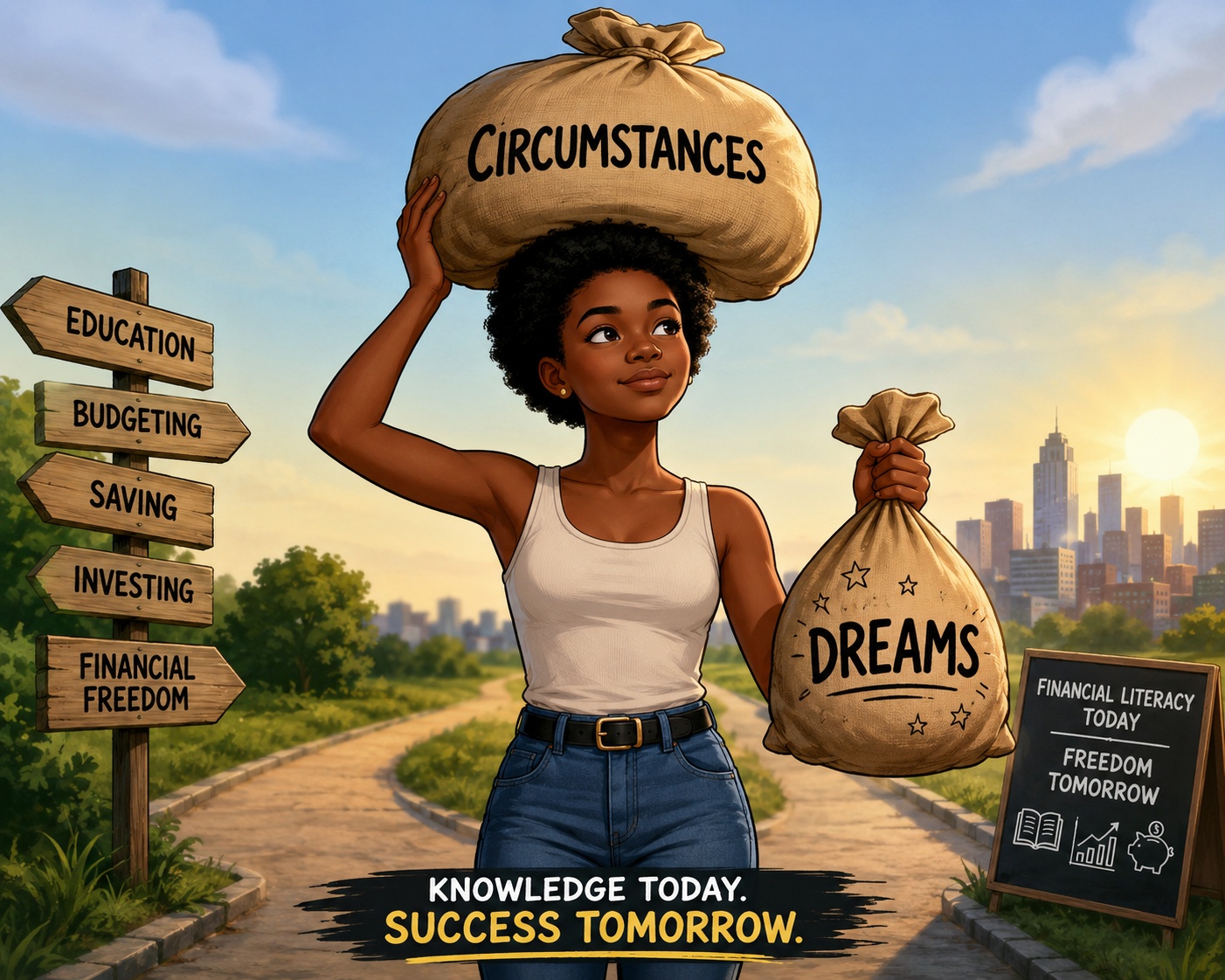 Tolu holding on to her dreams despite burdening circumstances